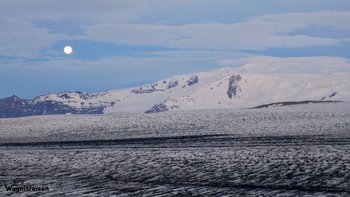Island, Hvannadalshnúkur von Norden